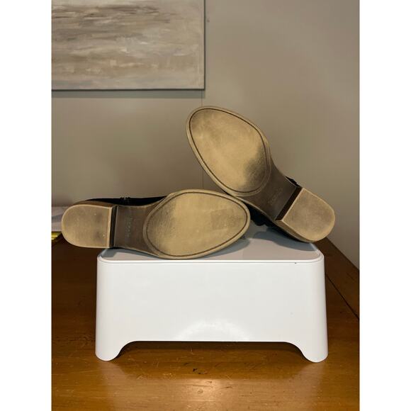 Kensie Garry Women Zip Up Ankle Fashion Booties Black Suede size 8 - Picture 3 of 6